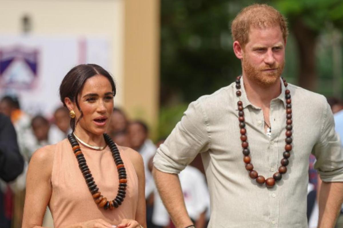 Harry e Meghan in Nigeria