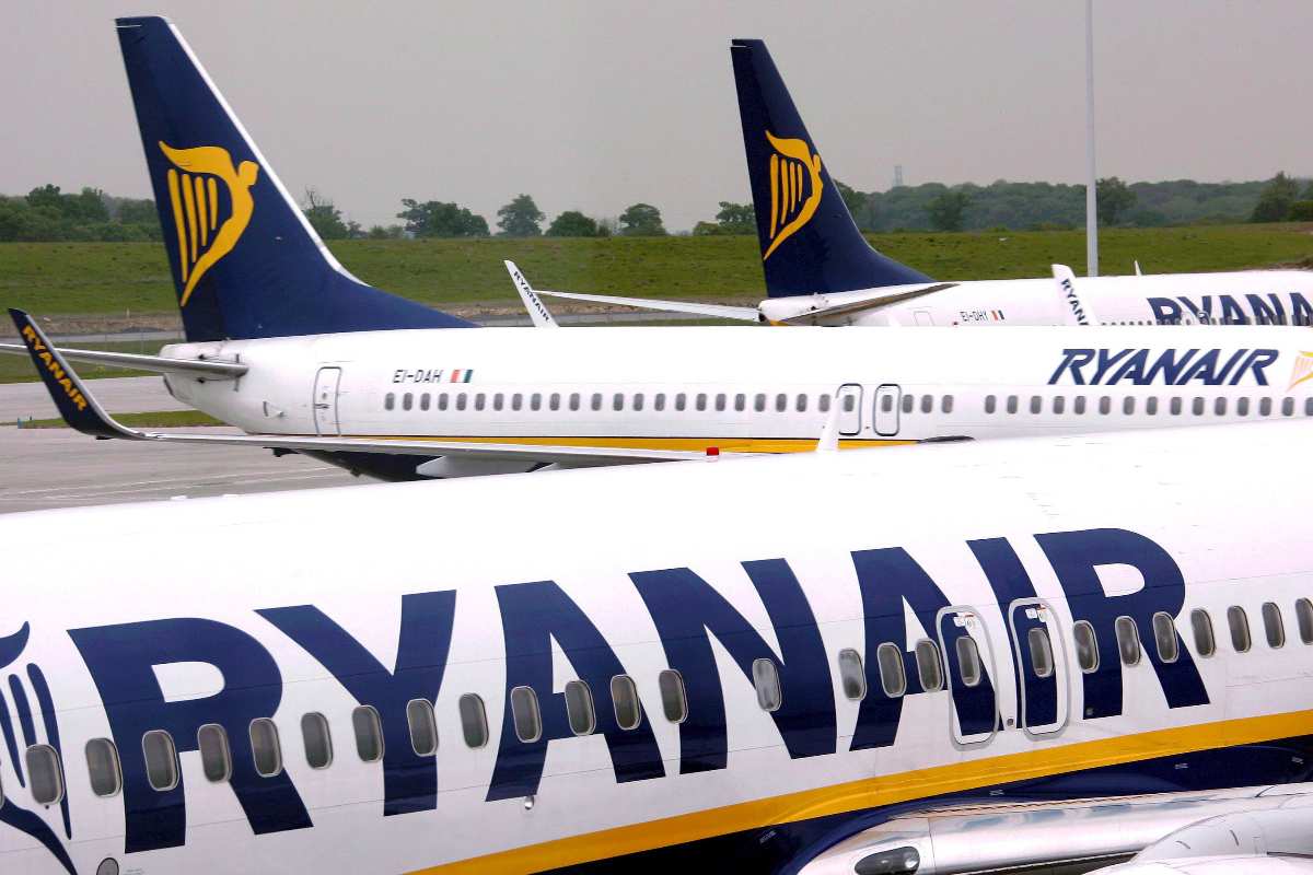 Ryanair in aeroporto